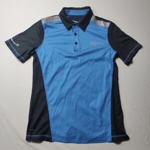 Amazon Polo S by Luly Yang Blue Reflective Delivery Employee